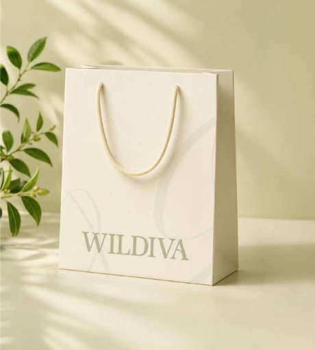 WILDIVA branded shopping bag